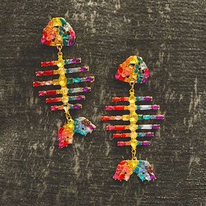 Fish earrings
